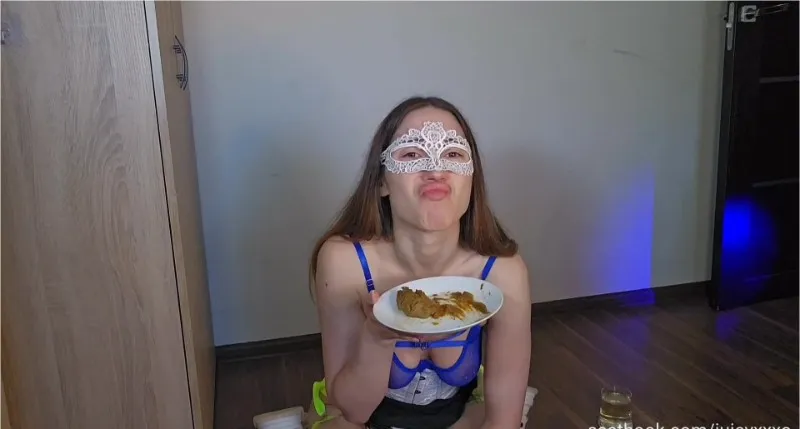 Juicy XXXO si sditalina con i giochi di scat e tira un bel sospiro di sollievo - video scat