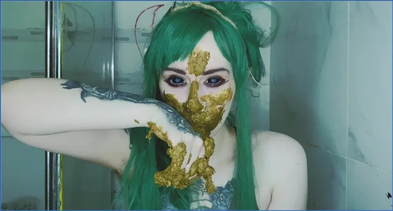 SweetBettyParlour impiastricola il tappeto con sterco a cannone - vidéo fétiche
